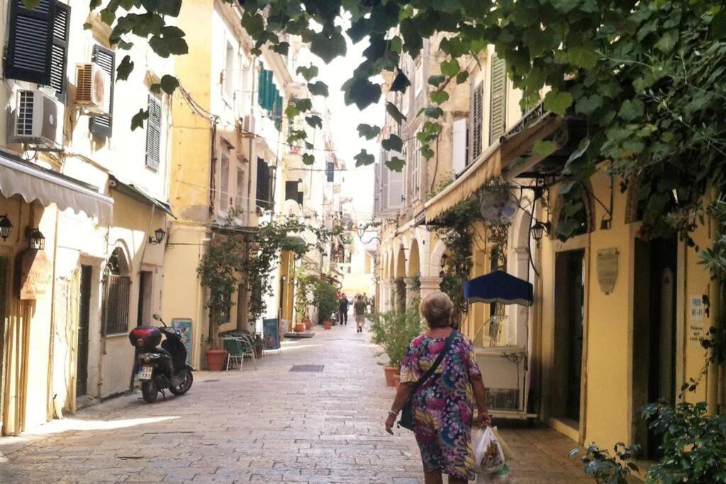 شقة Marialena Flat /Corfu Historical Center/Porta Remounda المظهر الخارجي الصورة